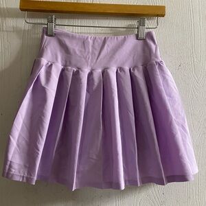 Barstool Golf Purple Pleated Skirt women  Size Small